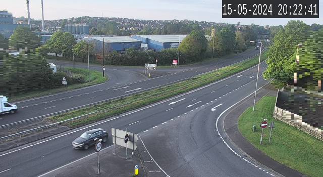 CCTV Camera image for A1 - B10 Overbridge Junction