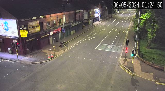 CCTV Camera image for Falls Road - Grosvenor Road