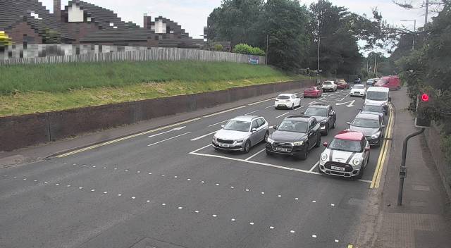 CCTV Camera image for A1 Hillborough Road - Blaris Road